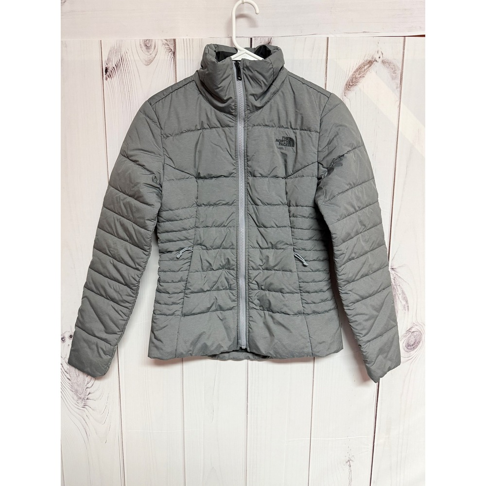 The North Face Harway Quilted Jacket Women's XS Gray Insulated EUC